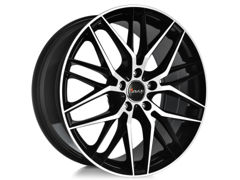 AF19 8x 18 +30 5x112 AVUS 66,7 BLACK POLISHED